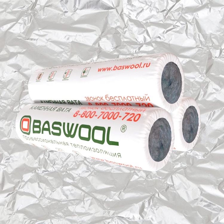 Мат прошивной BASWOOL  МП-50 2000х1200х100 мм